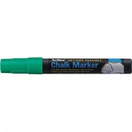 Marker cu creta ARTLINE, pentru table de scris, varf 4.0mm - verde