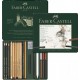 Set Pitt Monochrome Faber-Castell, creioane+radiera+carbuni