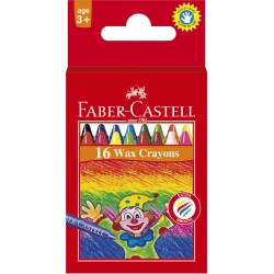 Creioane Cerate Clown 16 culori Faber-Castell Creioane Cerate Clown 16 culori Faber-Castell