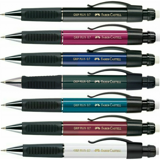 Creion Mecanic 0.7mm Grip Plus 1307 Faber-Castell - DIVERSE CULORI