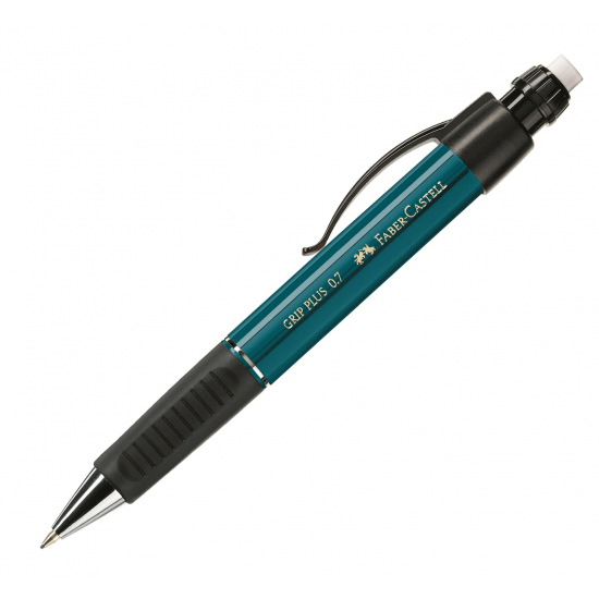 Creion Mecanic 0.7mm Grip Plus 1307 Faber-Castell - Petrol