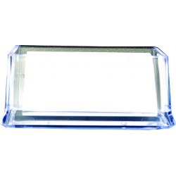 Suport plastic pentru carti de vizita pentru birou, FOSKA - transparent Suport plastic pentru carti de vizita pentru birou, FOSKA - transparent