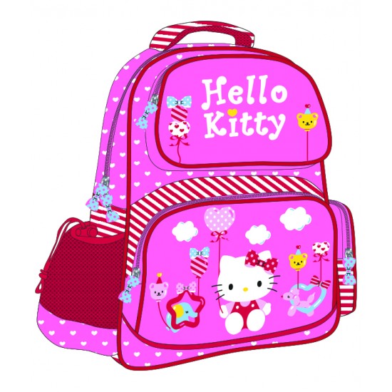 Ghiozdan clasa 1/4, roz Hello Kitty