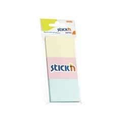 Notes autoadeziv 38 x 51 mm, 3 x 100 file/set, Stick"n - 3 culori pastel Notes autoadeziv 38 x 51 mm, 3 x 100 file/set, Stick"n - 3 culori pastel
