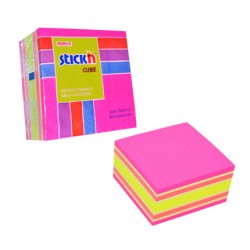 Cub notes autoadeziv 76 x 76 mm, 400 file, Stick"n - neon/pastel asortate Cub notes autoadeziv 76 x 76 mm, 400 file, Stick"n - neon/pastel asortate