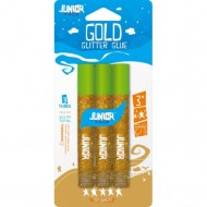 Lipici cu sclipici, 31.5 g, 3/set, AURIU