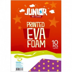 Moosgummi A4 imprimat, 2 mm, 10 bucati/set, STELUTE