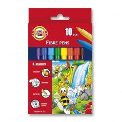 Carioca Koh-I-Noor, BEES, 10 culori