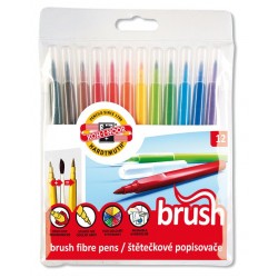 Carioca Koh-I-Noor, PAINT BRUSH, 12 culori Carioca Koh-I-Noor, PAINT BRUSH, 12 culori