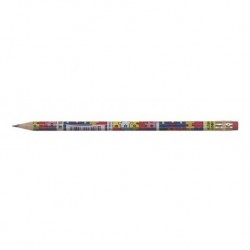 Creion grafit Koh-I-Noor, HB, cu guma, PUZZLE Creion grafit Koh-I-Noor, HB, cu guma, PUZZLE