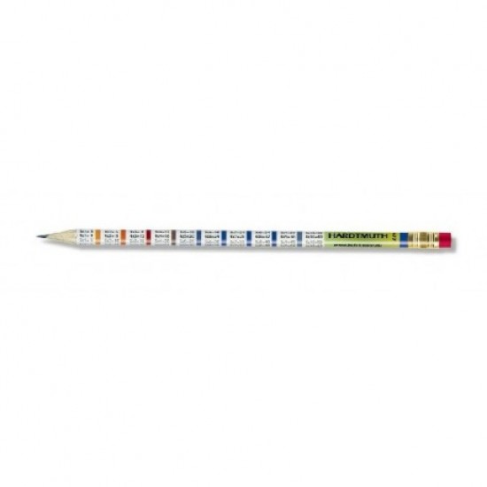 Creion grafit Koh-I-Noor, HB, cu guma, TABLA INMULTIRII