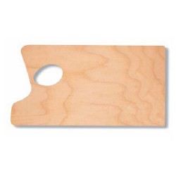 K161 715 Paleta din lemn pentru pictura, mare, 21 x 39 cm K161 715 Paleta din lemn pentru pictura, mare, 21 x 39 cm