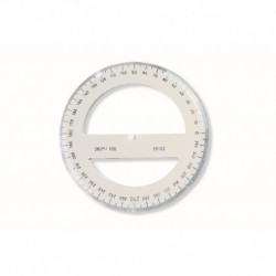 Raportor diverse dimensiuni 360, 100mm,