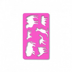 Sablon mic Koh-I-Noor, ANIMALE SALBATICE