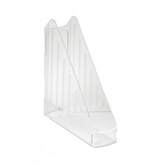 Suport vertical plastic transparent , CRISTAL