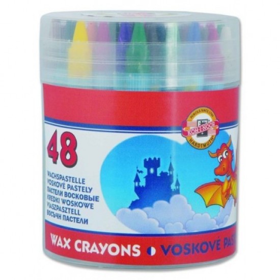 Creioane cerate Koh-I-Noor, 48 culori