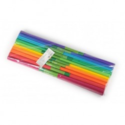 Hartie creponata Koh-I-Noor, CURCUBEU, 10 culori/set
