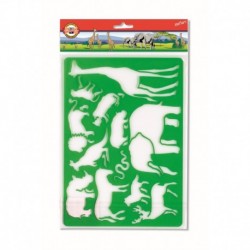 Sablon mare Koh-I-Noor, animale SAFARI