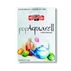 K9920011001 Bloc desen Aquarell, 250 g/m2, A4, 10 coli, POP AQUARELL K9920011001 Bloc desen Aquarell, 250 g/m2, A4, 10 coli, POP AQUARELL