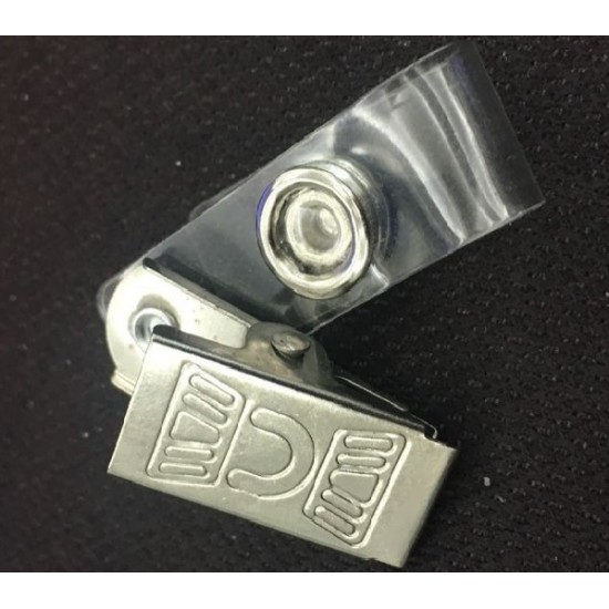 Clips metalic pentru ecuson, KEJEA, 5/set