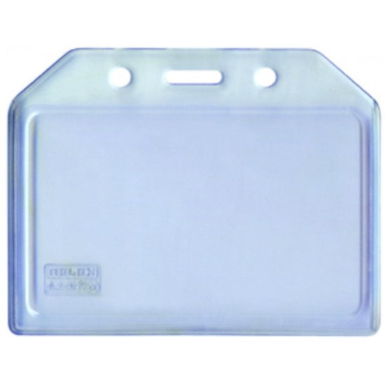 Buzunar PVC flexibil, pentru ID carduri, 105 x 74mm, orizontal, 5 buc/set, KEJEA - transparent