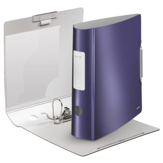 Biblioraft LEITZ Active Style 180, 75mm, polyfoam - albastru violet