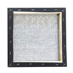 Panza SF ART pictura, neagra, sasiu lemn, 40x40 cm Panza SF ART pictura, neagra, sasiu lemn, 40x40 cm