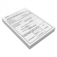 Decont de cheltuieli, format A5, simplu, 100 coli/carnet