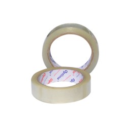 Banda adeziva 24mm x 66 y, 38 microni, Optima - transparent Banda adeziva 24mm x 66 y, 38 microni, Optima - transparent