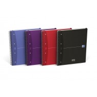 Caiet cu spirala A4+, OXFORD Essentials Europeanbook, 4 culori x 30 file - 90g/mp, Scribzee-mate