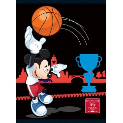 Caiet capsat 80 file, A5, matematica, Mickey Mouse Caiet capsat 80 file, A5, matematica, Mickey Mouse