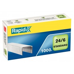 Capse RAPID Standard 24/6, 1000 buc/cutie Capse RAPID Standard 24/6, 1000 buc/cutie