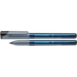 Universal permanent marker SCHNEIDER Maxx 222 F, varf 0.7mm - negru Universal permanent marker SCHNEIDER Maxx 222 F, varf 0.7mm - negru