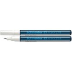 Marker cu vopsea SCHNEIDER Maxx 278, varf rotund 0.8mm - alb Marker cu vopsea SCHNEIDER Maxx 278, varf rotund 0.8mm - alb