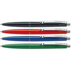 Pix SCHNEIDER Office, clema metalica, culori asortate - scriere albastra Pix SCHNEIDER Office, clema metalica, culori asortate - scriere albastra