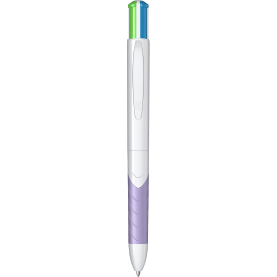 PaperMate White Fun Quatro Pen 1.0 M