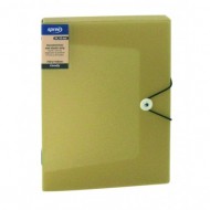 Cutie cu elastic documente A4 PP , GALBEN