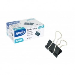 Binder clips diverse dimensiuni 41mm, 12/set