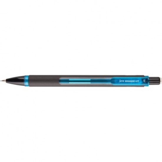 Creion mecanic SHAKE-IT 0,7mm 0,7mm, negru & rosu