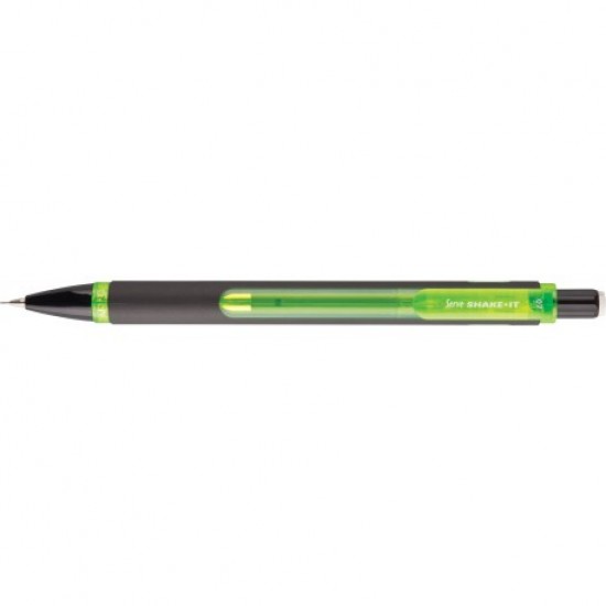 Creion mecanic SHAKE-IT 0,7mm 0,7mm, negru & verde