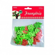 Kit creativ Frunze colorate DACO - AD032, 60buc