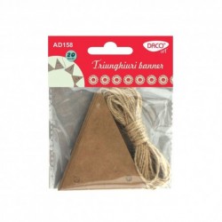 Etichete carton stegulete Banner DACO - AD158