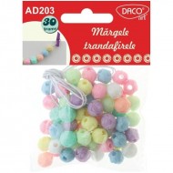Kit creativ Margele trandafirele DACO - AD203, 30g