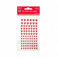 Inimi adezive DACO - AD285, 84buc