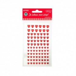 Inimi adezive DACO - AD285, 84buc