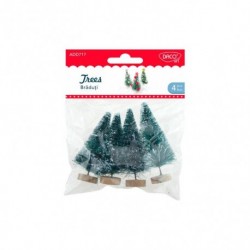 Decoratiune brad nins DACO - AD717, 7cm, 4/set Decoratiune brad nins DACO - AD717, 7cm, 4/set