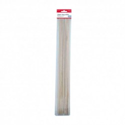 Baghete lemn patrate DACO - AD369, 50cm, 10/set Baghete lemn patrate DACO - AD369, 50cm, 10/set