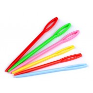 Ace plastic, diverse culori, 70/90 mm, 6/set