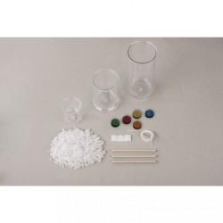 Kit creativ: Starter Kit rundă ceară, pentru 3 lumanari, cutie 1/set