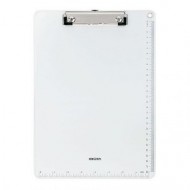 Clipboard simplu A4, din aluminiu, DELI - argintiu